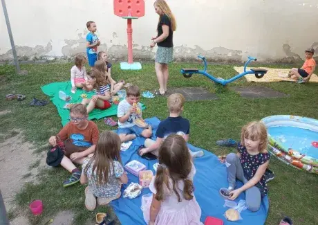 Přespávání v MŠ a rozloučení s předškoláky