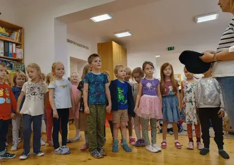 PŘESPÁVÁNÍ V MŠ + ROZLOUČENÍ S PŘEDŠKOLÁKY