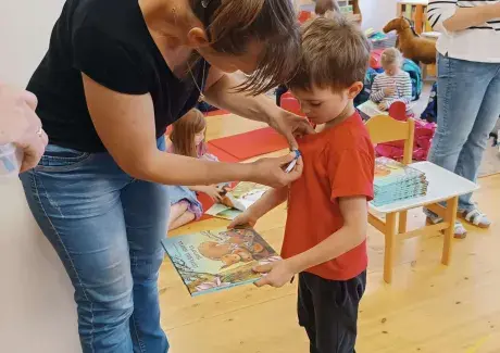 PŘESPÁVÁNÍ V MŠ + ROZLOUČENÍ S PŘEDŠKOLÁKY
