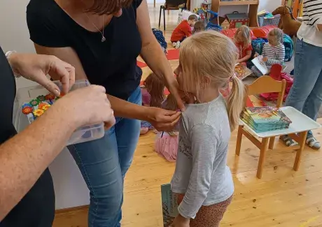 PŘESPÁVÁNÍ V MŠ + ROZLOUČENÍ S PŘEDŠKOLÁKY