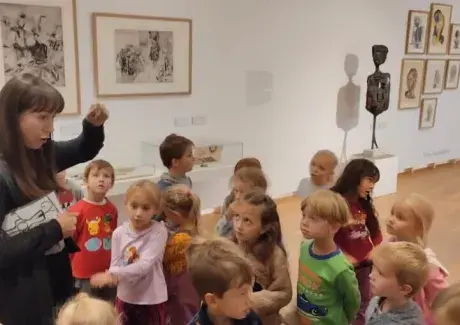 NÁVŠTĚVA GALERIE MODERNÍHO UMĚNÍ