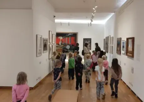 NÁVŠTĚVA GALERIE MODERNÍHO UMĚNÍ