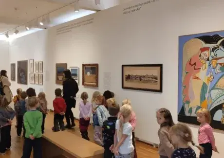 NÁVŠTĚVA GALERIE MODERNÍHO UMĚNÍ