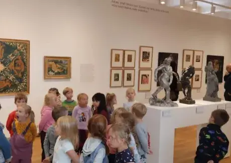 NÁVŠTĚVA GALERIE MODERNÍHO UMĚNÍ