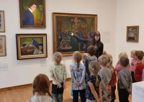 NÁVŠTĚVA GALERIE MODERNÍHO UMĚNÍ