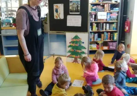 NÁVŠTĚVA MĚSTSKÉ KNIHOVNY I.