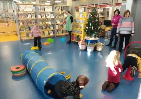 NÁVŠTĚVA MĚSTSKÉ KNIHOVNY I.