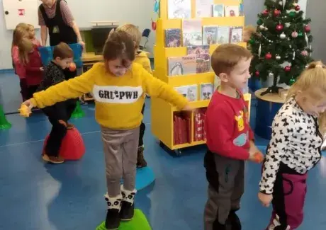 NÁVŠTĚVA MĚSTSKÉ KNIHOVNY I.