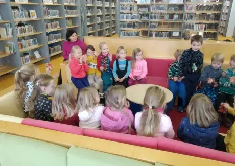 NÁVŠTĚVA MĚSTSKÉ KNIHOVNY I.