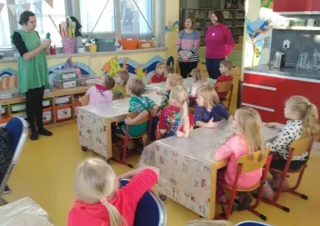 NÁVŠTĚVA MĚSTSKÉ KNIHOVNY I.