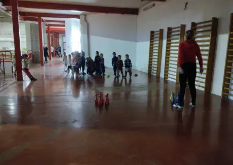 ŠKOLNÍ TURNAJ VE VYBÍJENÉ + MIKULÁŠ 2024