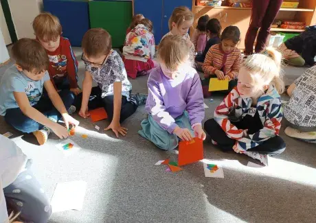 PŘEDŠKOLÁCI NA NÁVŠTĚVĚ V 1. TŘÍDĚ